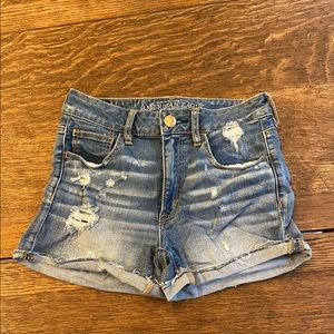 American eagle high waisted shorts